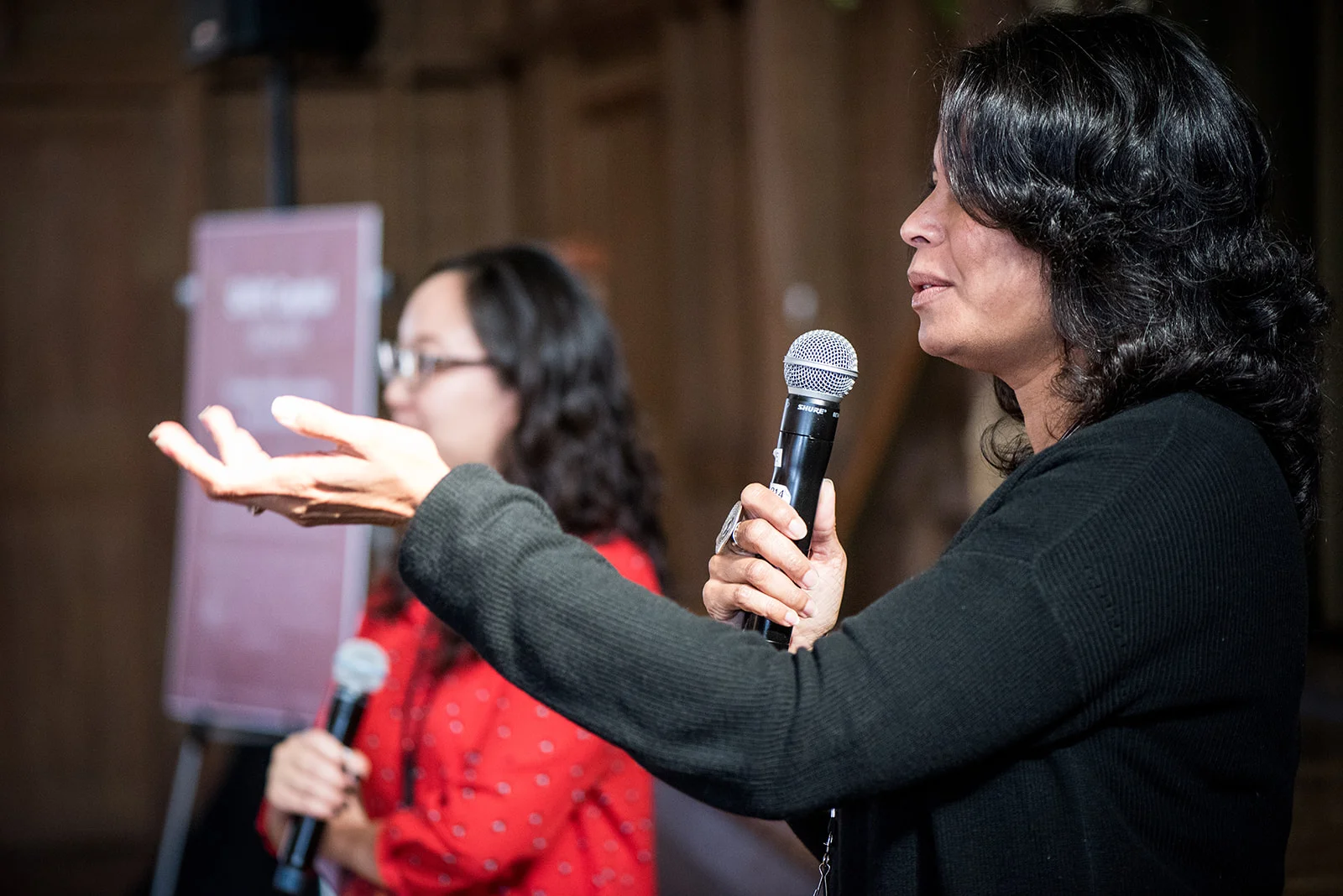 Our fearless, graceful Summit Leader, Leslie Lindo | Eli Zaturanski Photography