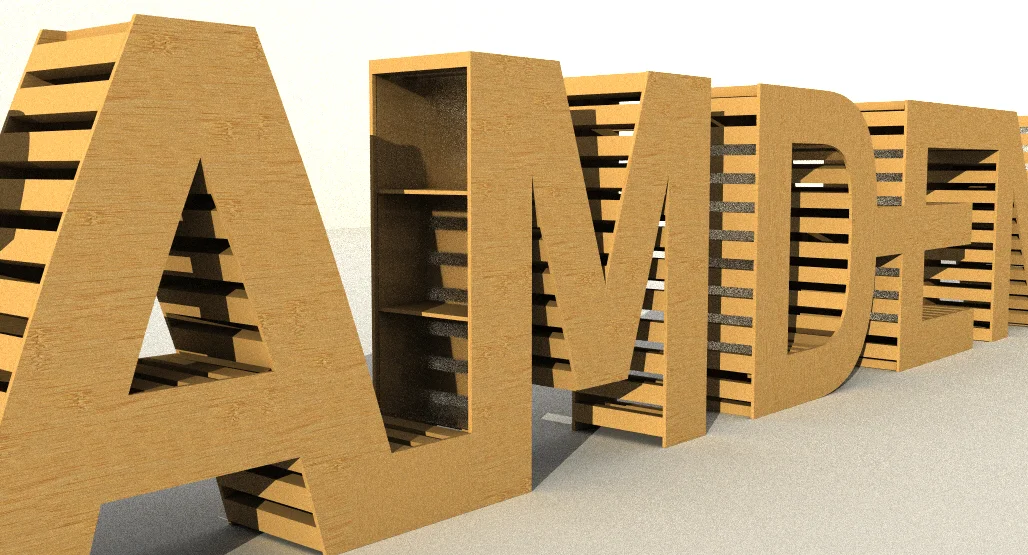 Certain sections of the letters would have shelving to store the books