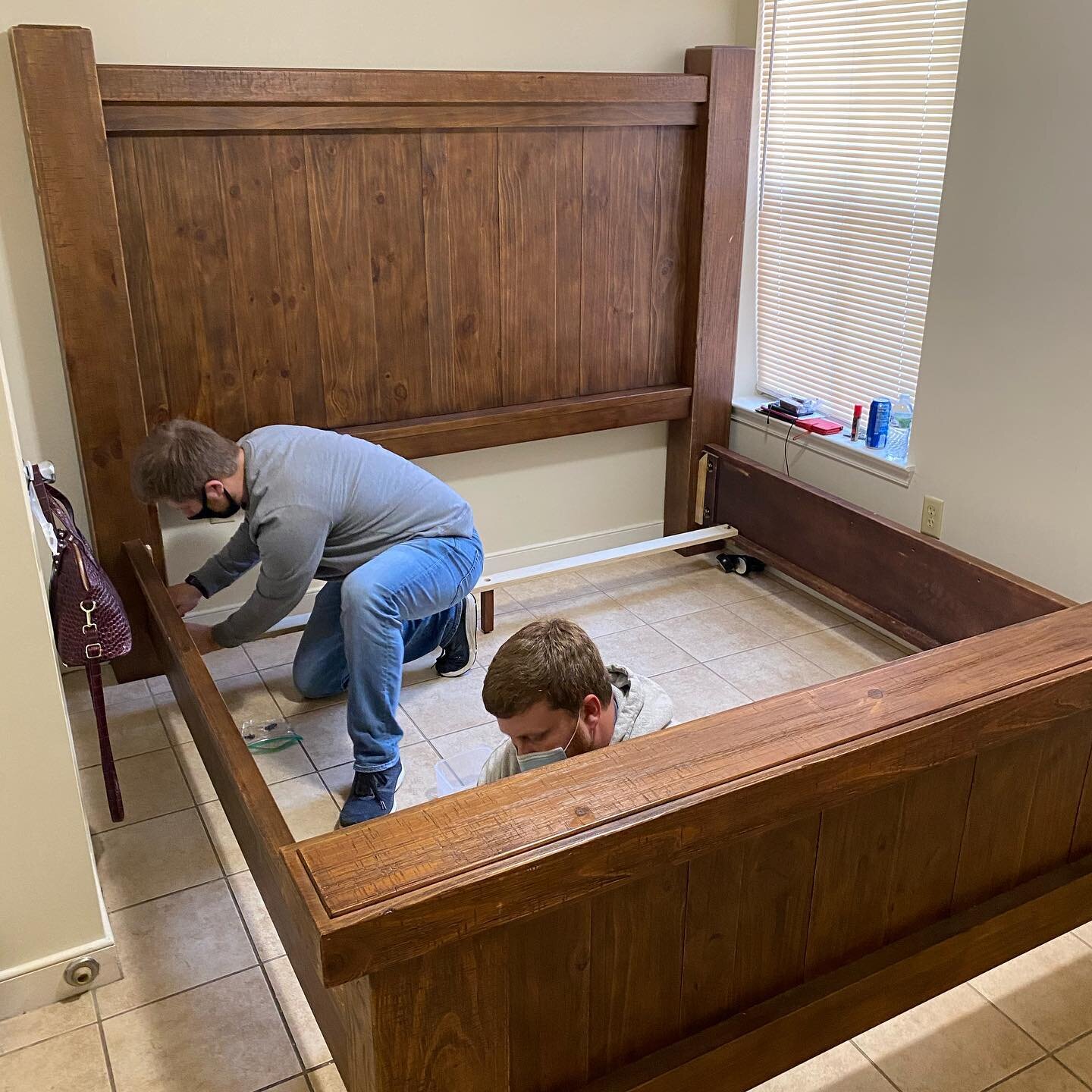 We received a phone call months ago from a family that wanted to bless another family with a very nice bedroom suite. Rather than sell their furniture, they let us give the furniture to a family in need! Needless to say, this family was beyond surpr