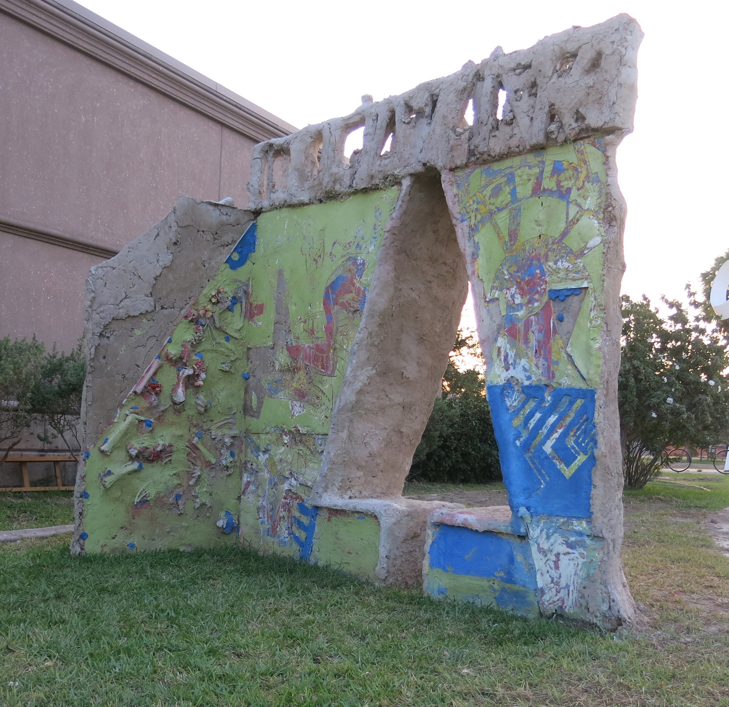 Rear view "Portal of Hope"