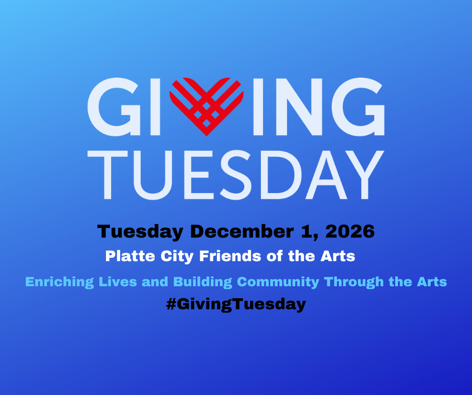 Give to the Local Arts on Giving Tuesday 2026!