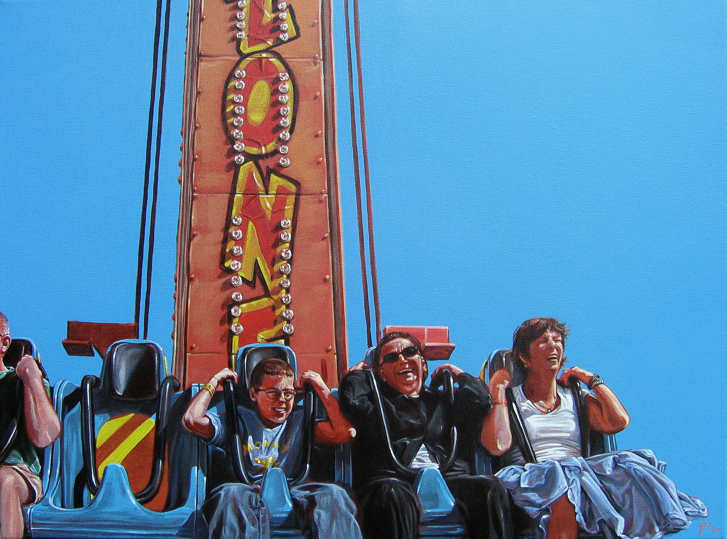 Mother's Day at the Amusement Park