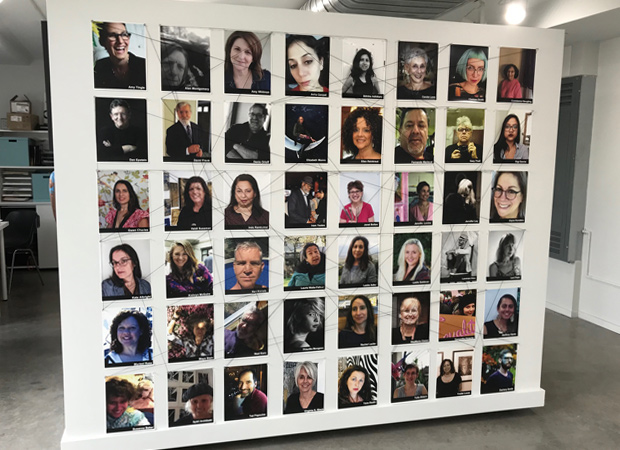 Participating Artists Photo Wall
