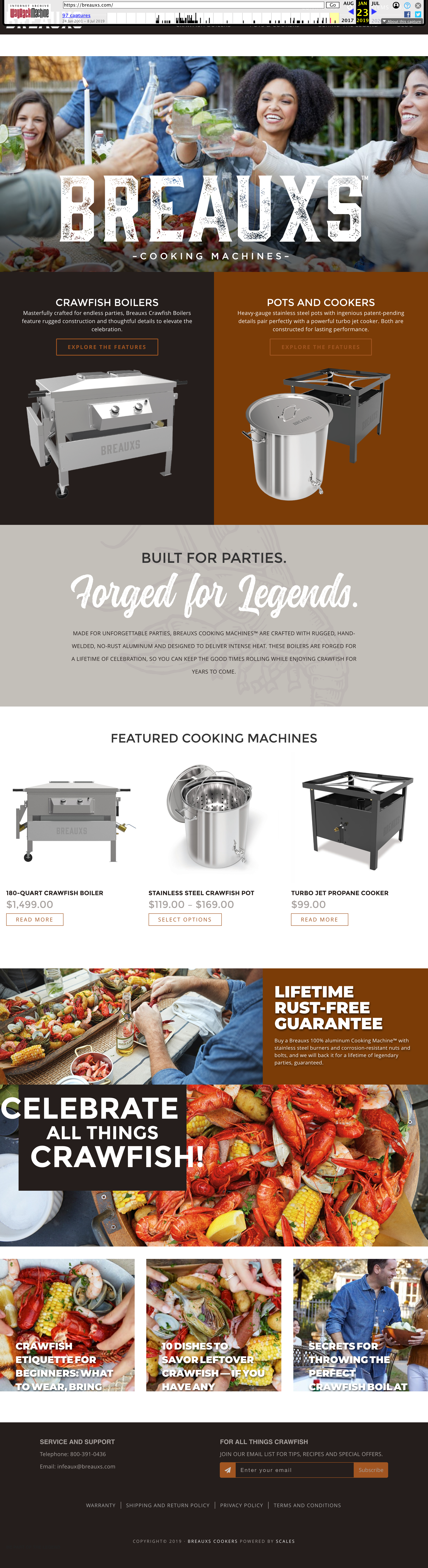 Breauxs Website