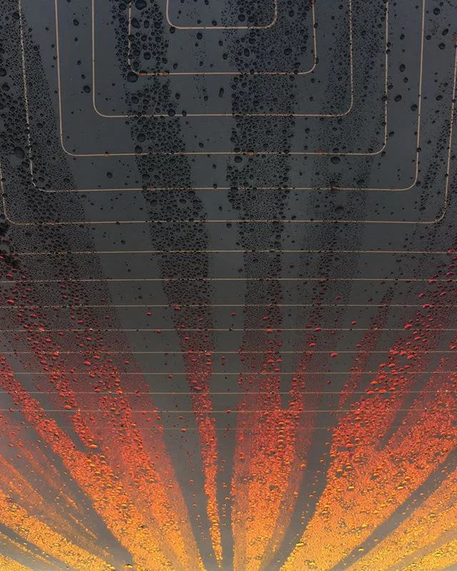 This was on the top of a Tesla parked outside of the office today