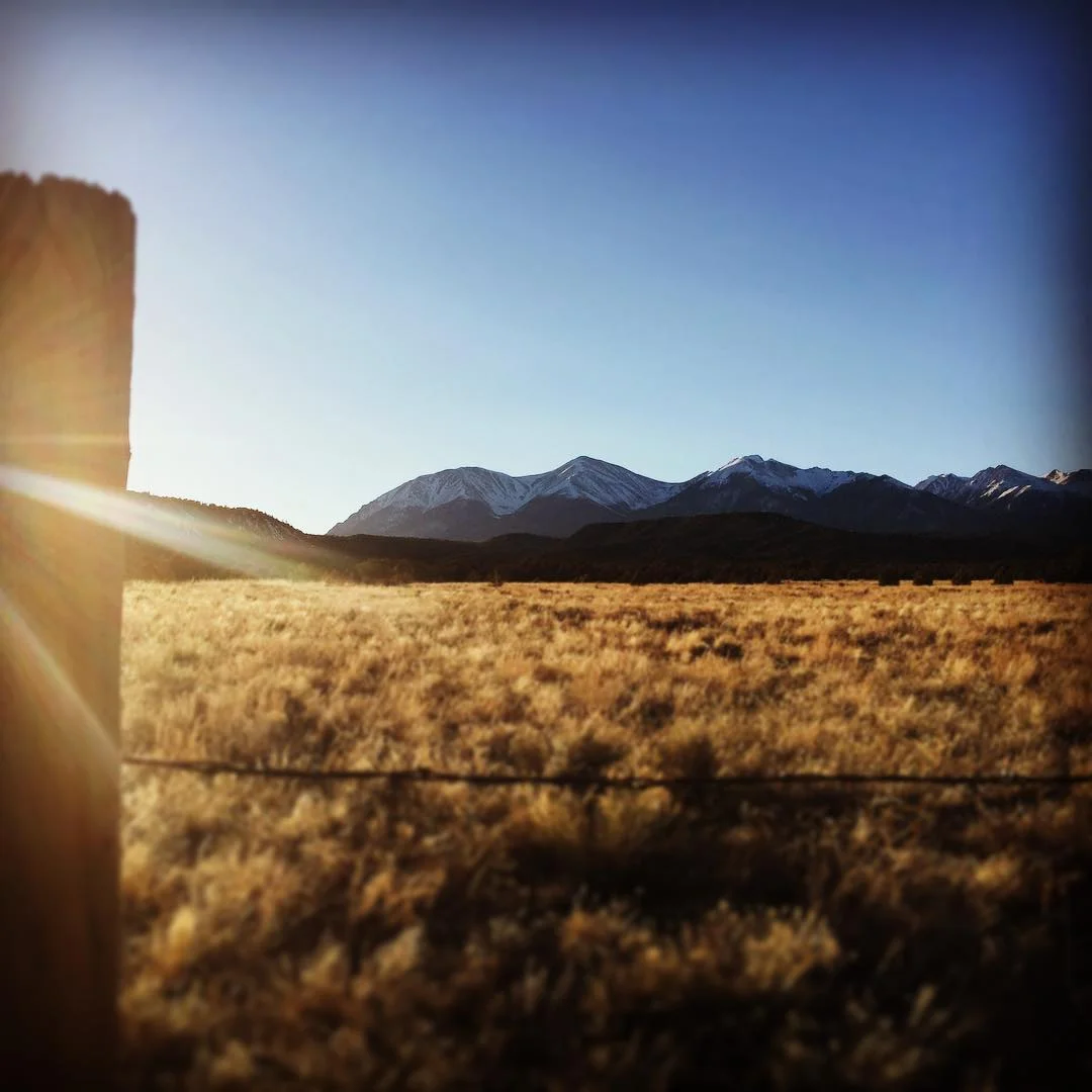 Sunset in Salida, CO