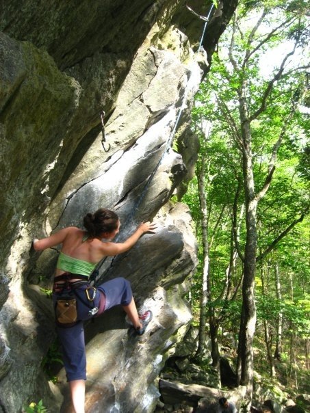 Going full top rope hero on Masterpiece, Rumney 
