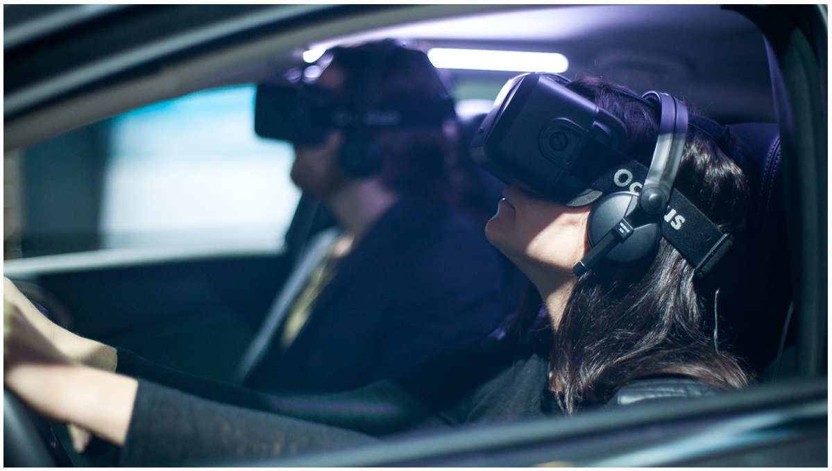  Oculus Rift headsets - 'in situ' at the LA Motorshow 