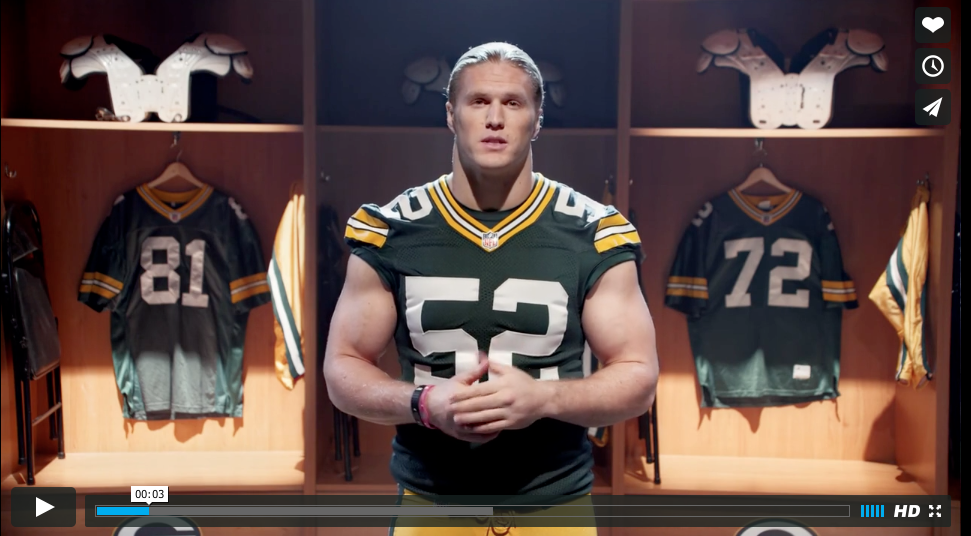   'No Debate'  Clay Matthews -&nbsp;NFL/Gillette -&nbsp;These videos were created as part of a series to help generate attention and drive traffic to the Gillette 'No Debate' Platform on Facebook.&nbsp; 