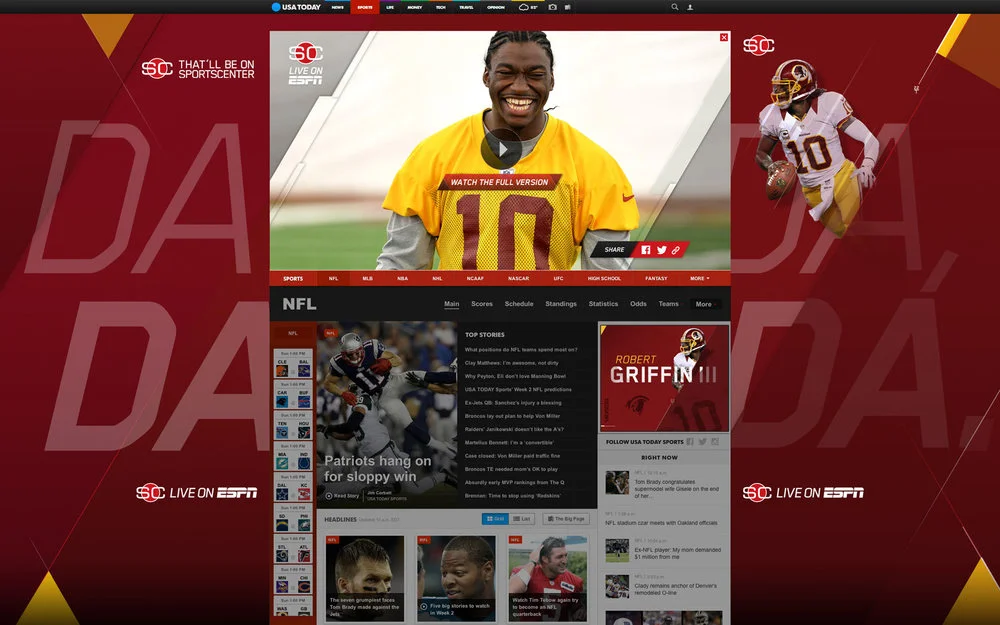  TVC player, leaderboard, MREC and Skins 