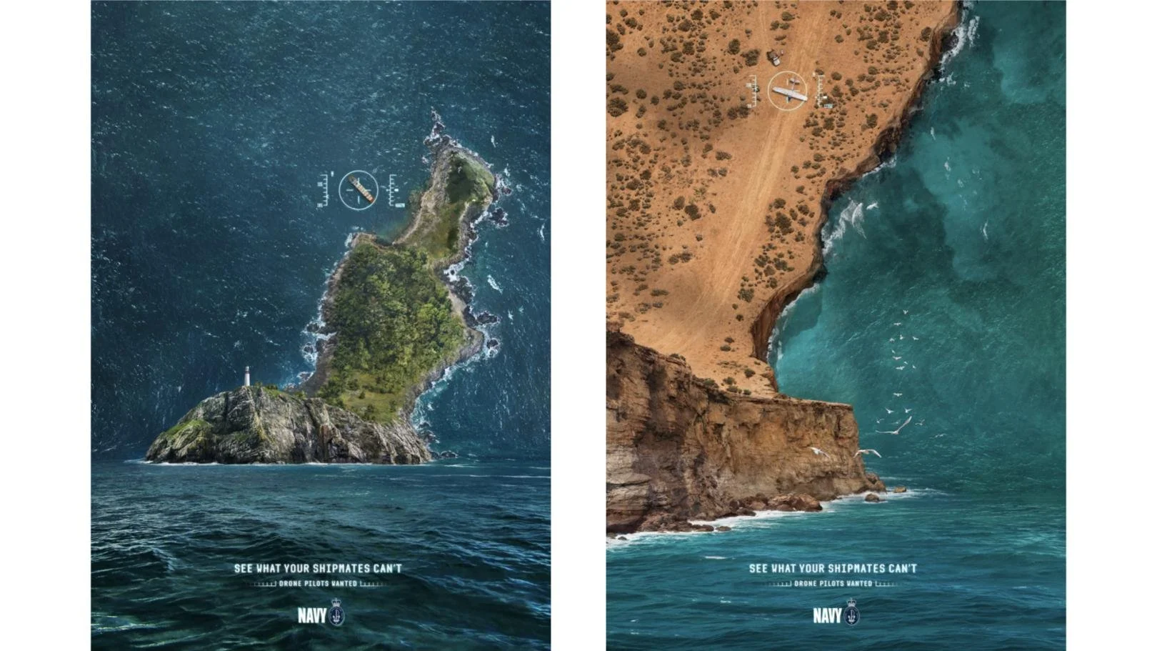  OOH: Defence Force Recruiting - See What Your Shipmates Can’t campaign 