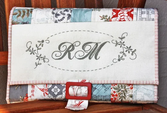 Coquetterie cosmetic wallet PDF pattern