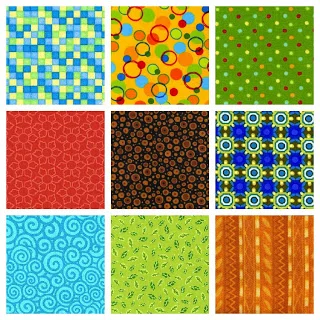 'Spin to Play' panel quilt - the details