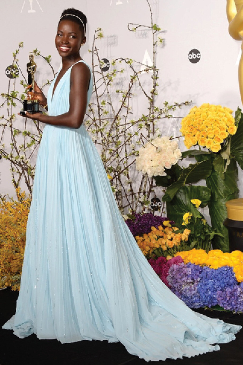 Lupita Nyong'o's Pastel Prada Gown