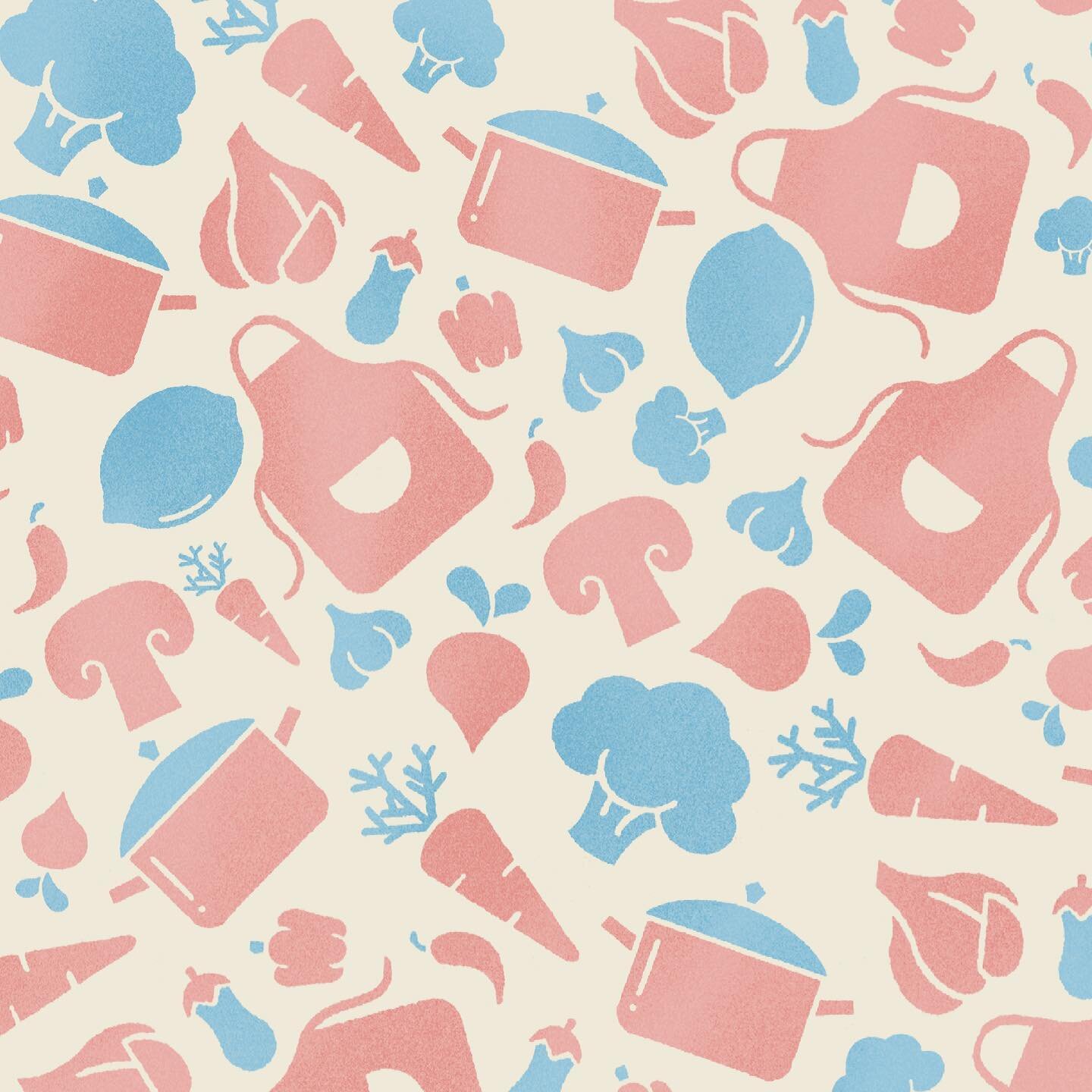 Fun kitchen pattern
Part of a killed project I did for Gallery Media Group. 
#illustration #procreate