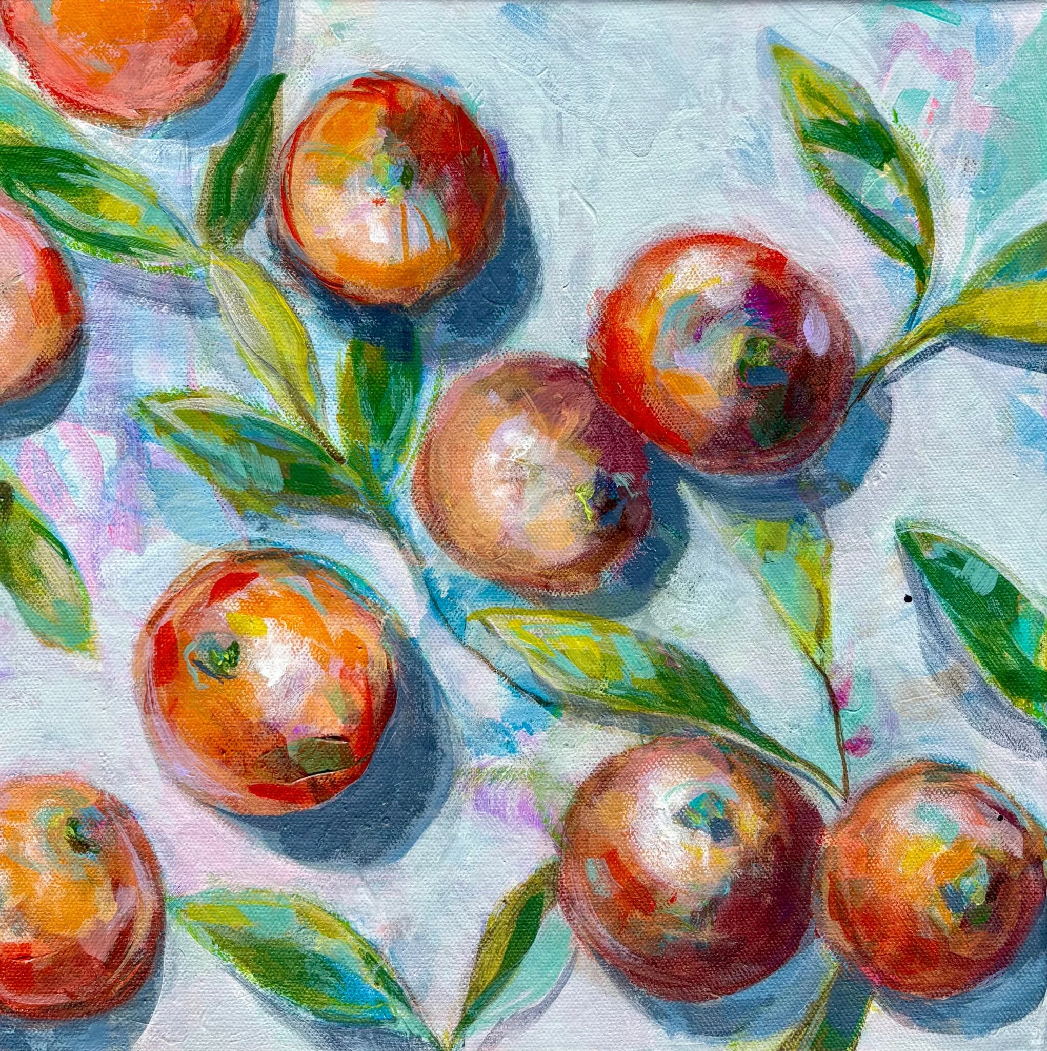 Oranges on Linen
