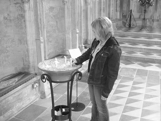 Inside the Ely Cathedral