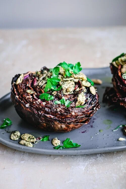 Crispy Roasted Cabbage