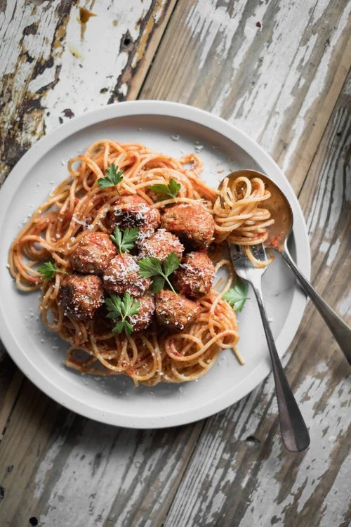 Spaghetti and Meatballs