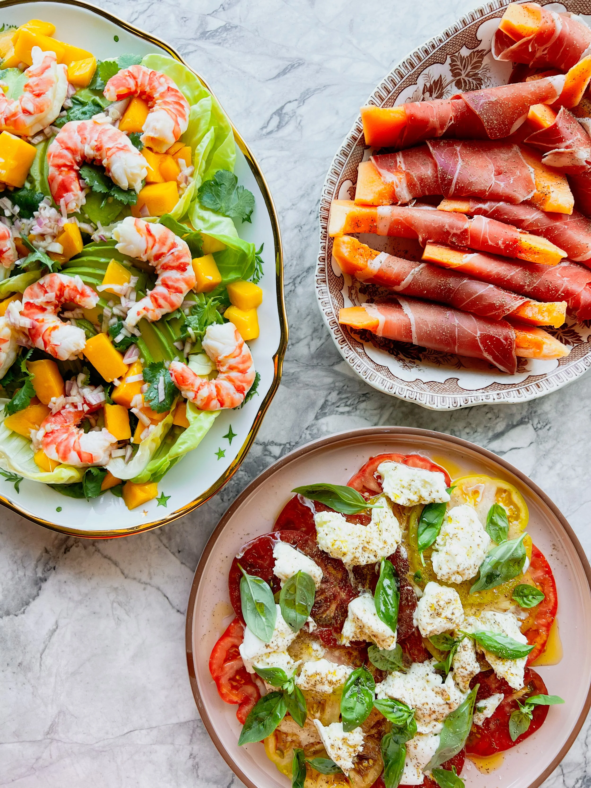 Prawn and Mango Salad with Queen Victoria Market