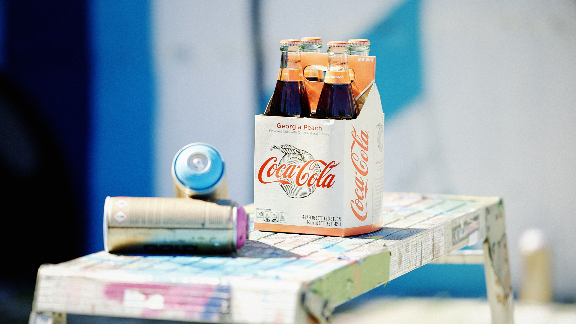 Coca Cola Artist Collaboration - California Raspberry & Georgia Peach