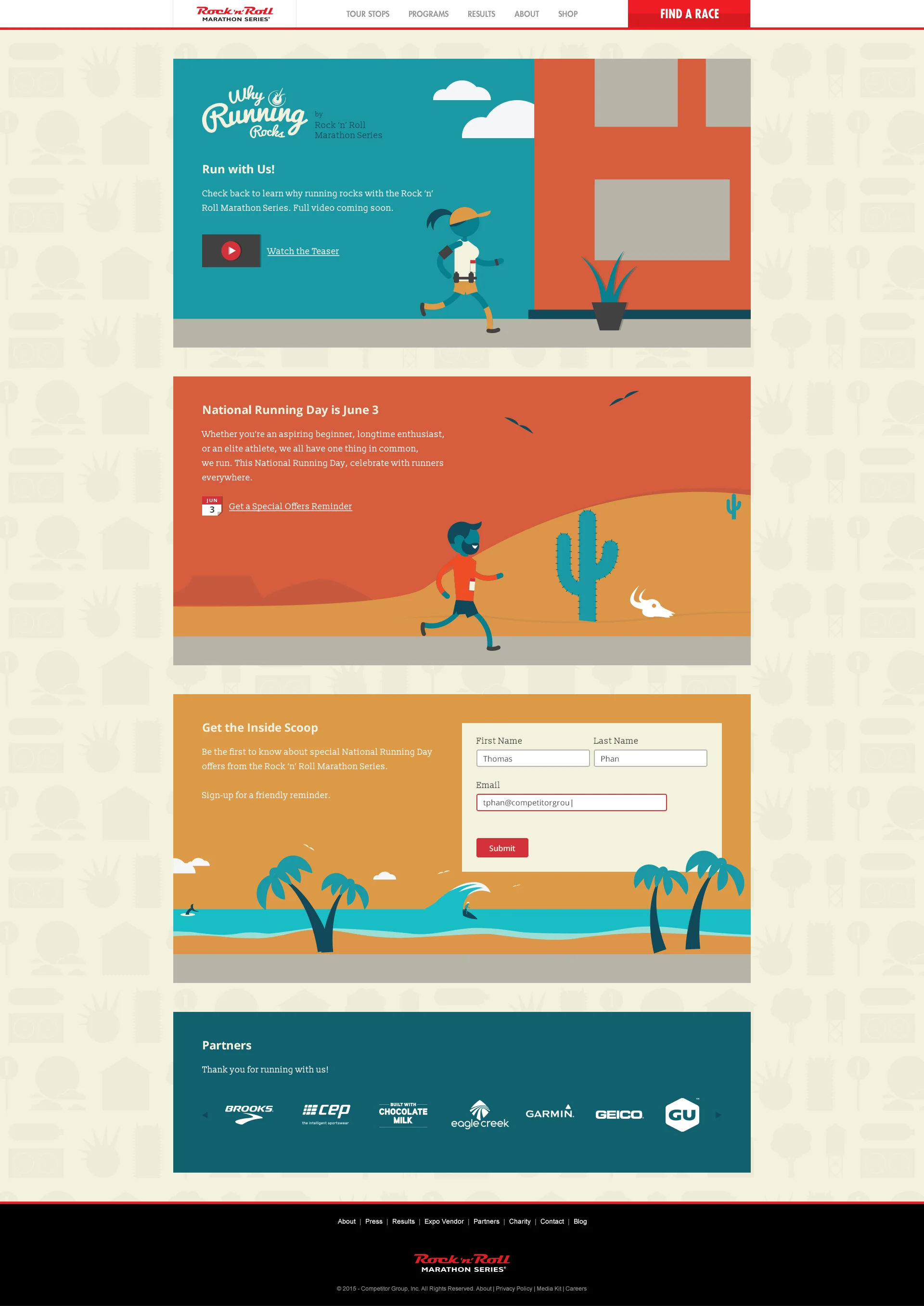 Landing Page