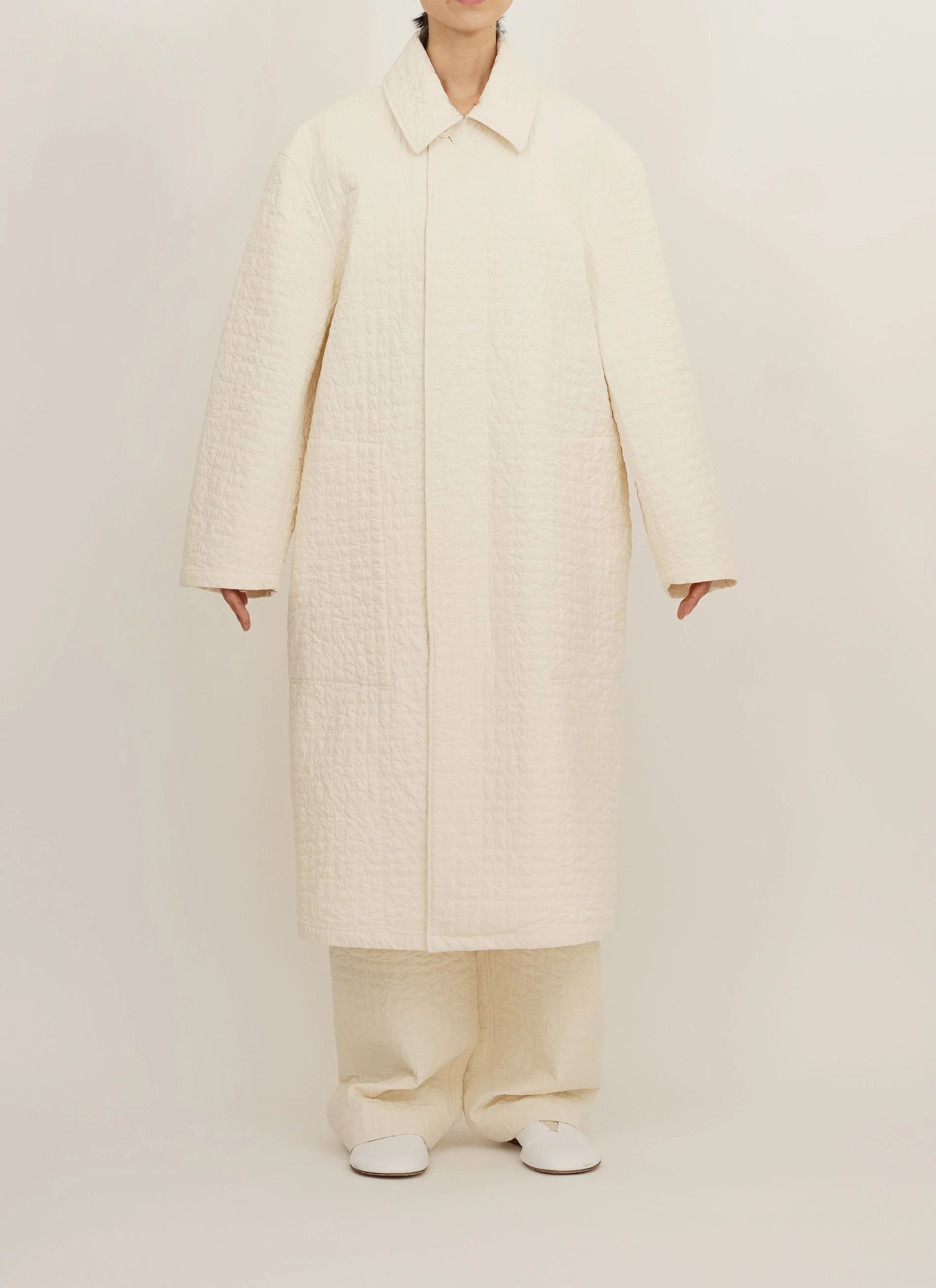  ORGANIC&nbsp;COTTON QUILTING COAT  JPY 74.800 (68.000)　SIZE 0.1 