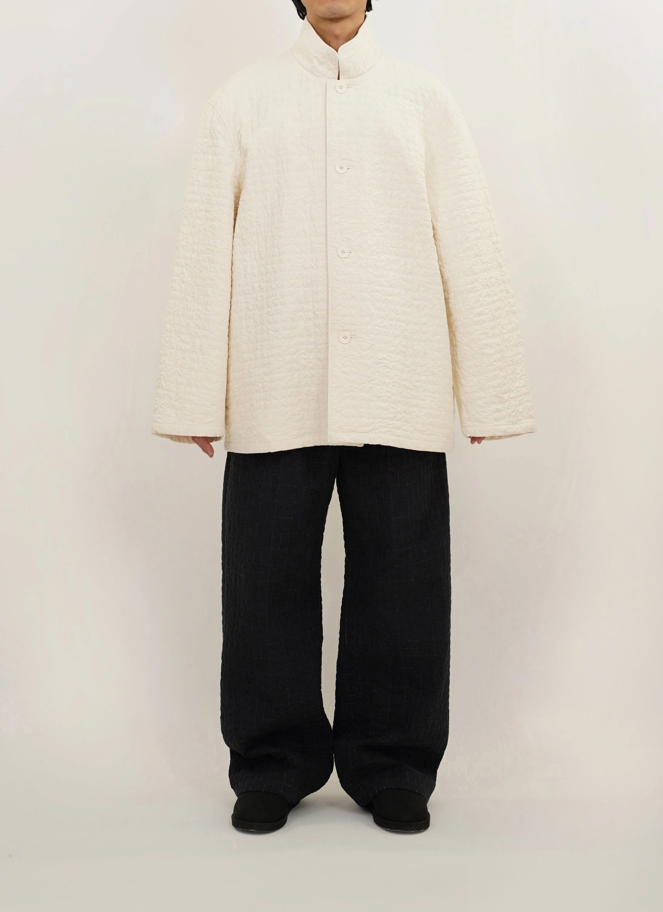  ORGANIC&nbsp;COTTON QUILTING JACKET  JPY 53.900 (49.000)  ORGANIC&nbsp;COTTON QUILTING PANTS  JPY 53.900 (49.000) 