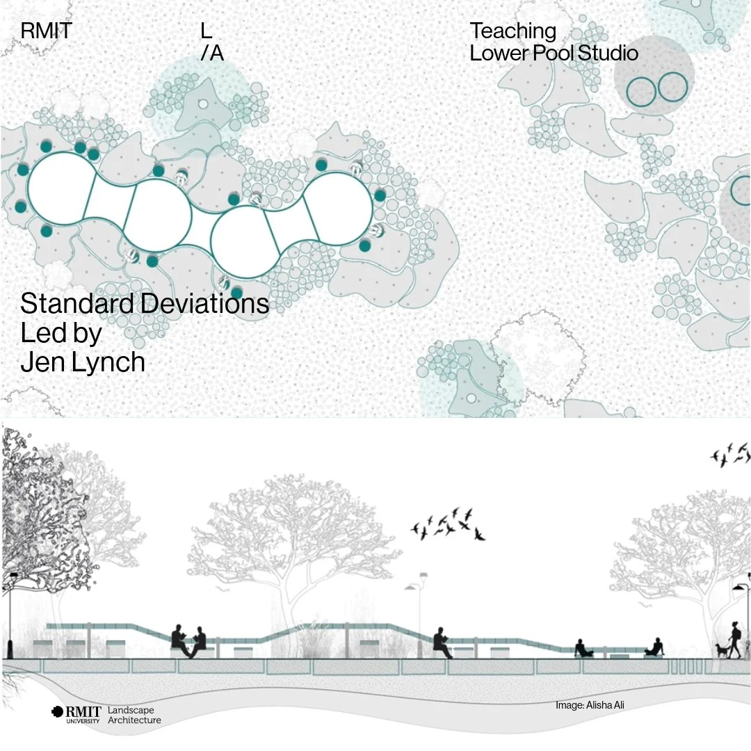 Lower Pool Studio 2025: Standard Deviations

This studio, taught in collaboration with the City of Melbourne&rsquo;s award-winning design team, invited students to play an active role in the development of Melbourne&rsquo;s first inclusive design gui