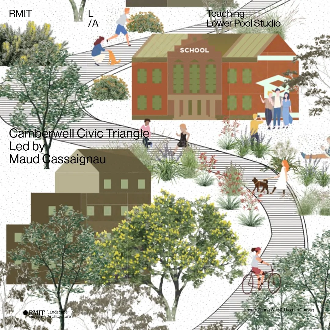 Lower Pool Studio 2025: Camberwell Civic Triangle

As Camberwell Junction becomes an Activity Centre, the studio explored how urban densification reshapes the pressure and value of public spaces and amenities within such a growth context, common acro