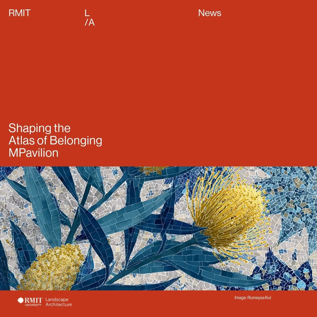 RMIT LA invites you to join sessional academic Jocelyn Chiew for a panel discussion and workshop to launch the Atlas of Belonging presented by MPavilion next Thursday 19 March. The Atlas of Belonging Project builds on themes emerging from the 2025 RM