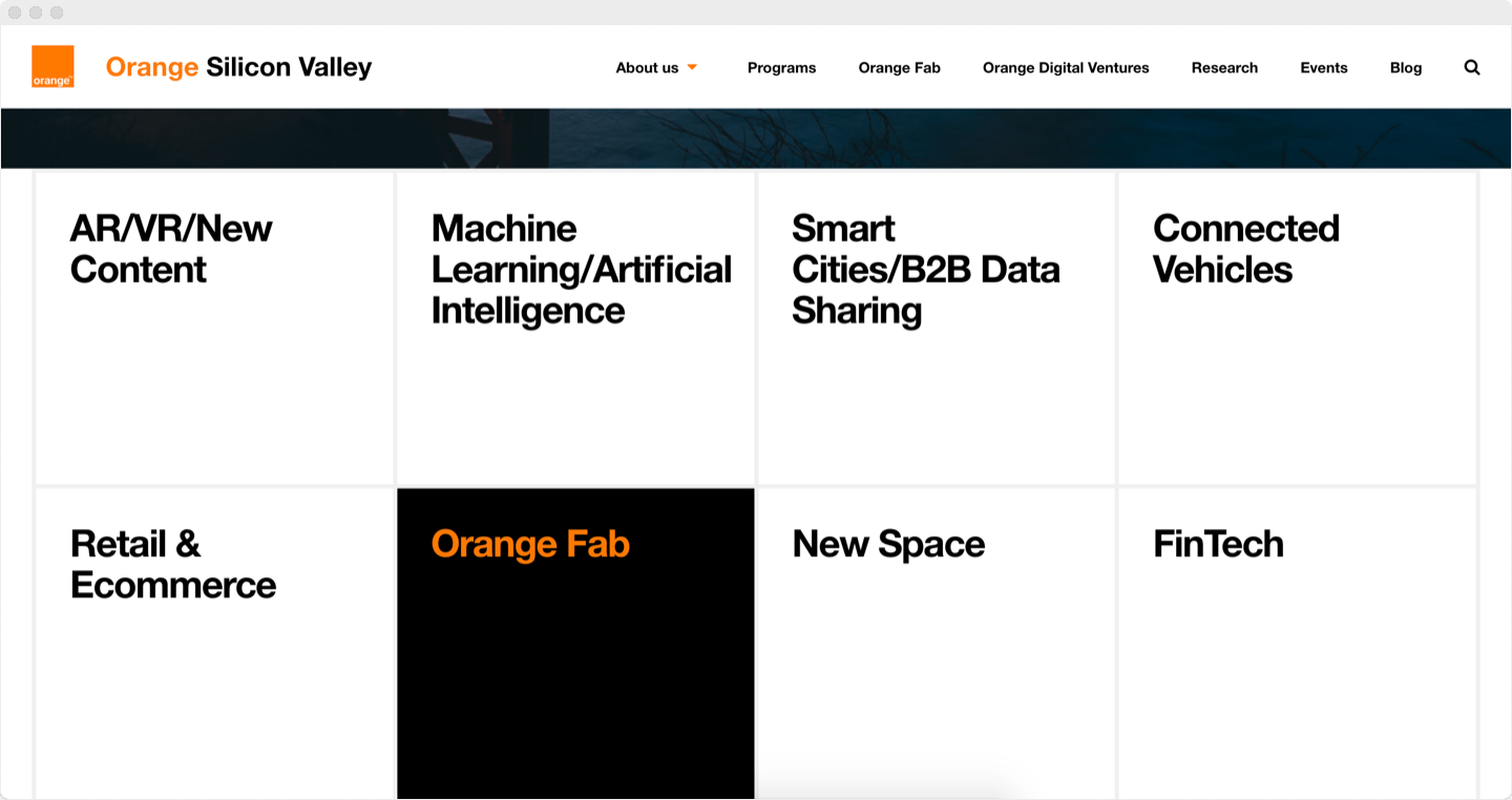 New programs page