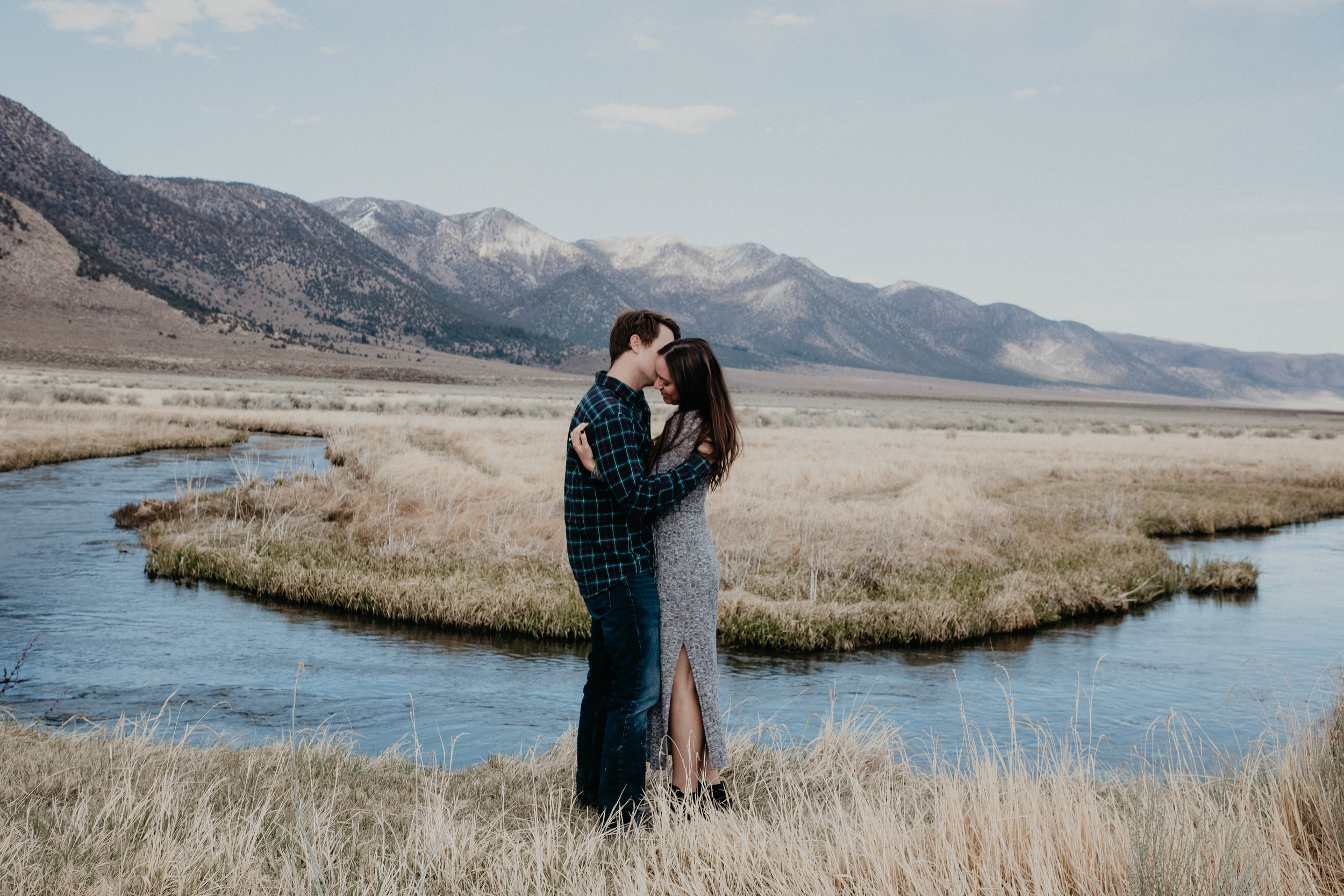 An engagement &amp; flight to Mammoth Lakes