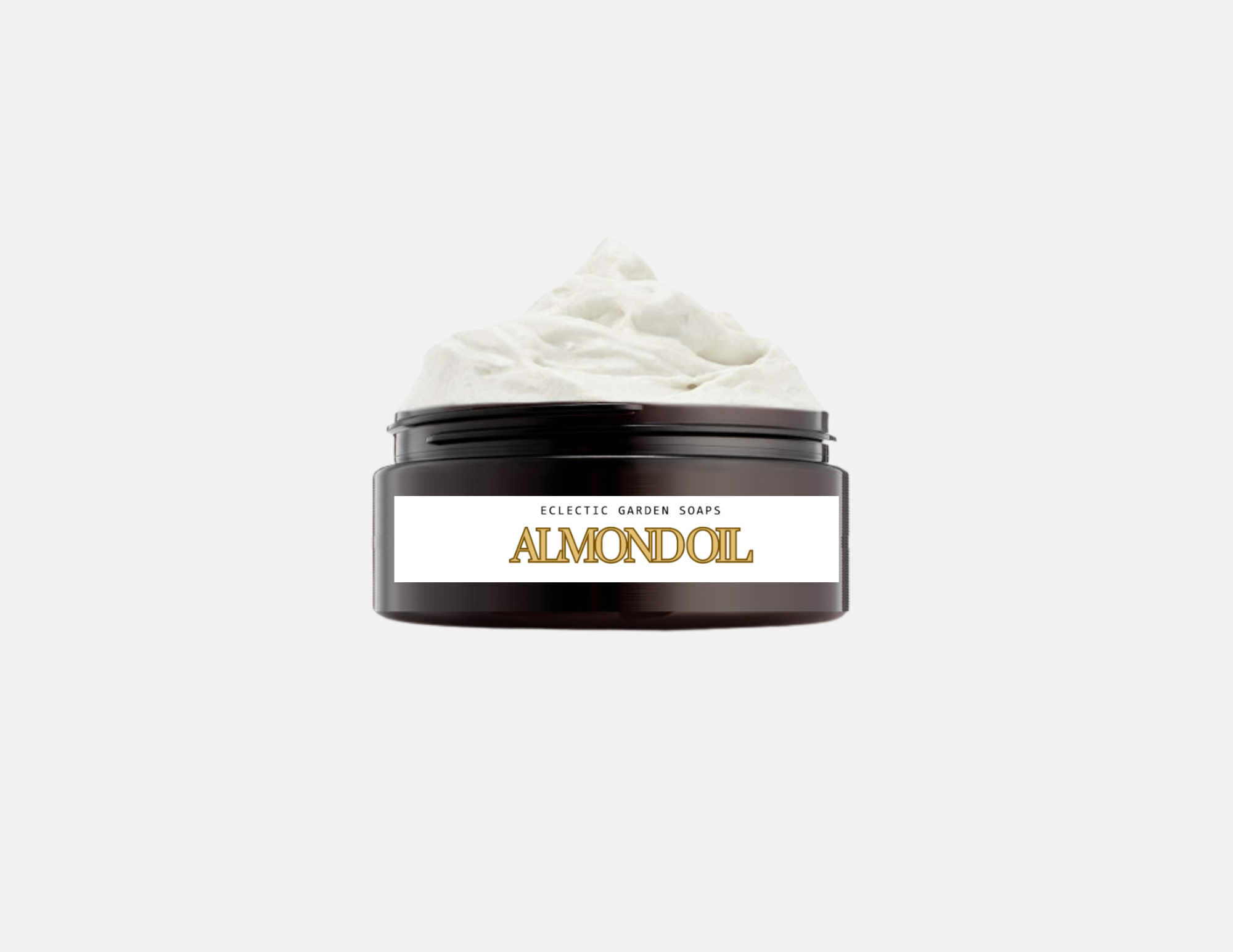 Eclectic Garden Almond Oil Luxe Body Butter - Ultimate Skin Hydration with Shea Butter, Cocoa Butter, Coconut Oil, and Olive Oil