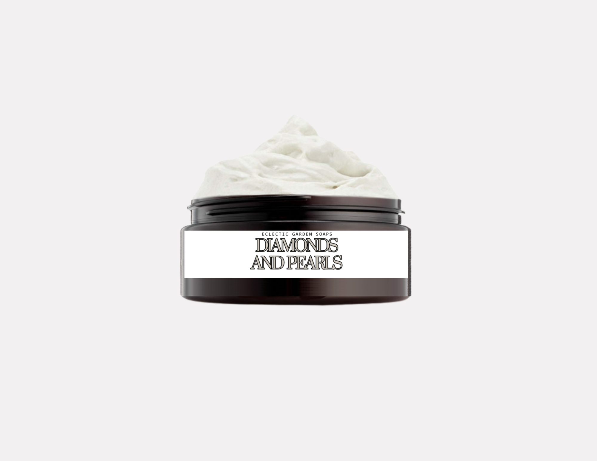 Eclectic Garden Diamonds and Pearls Luxe Body Butter - Ultimate Skin Hydration with Shea Butter, Cocoa Butter, Coconut Oil, and Olive Oil