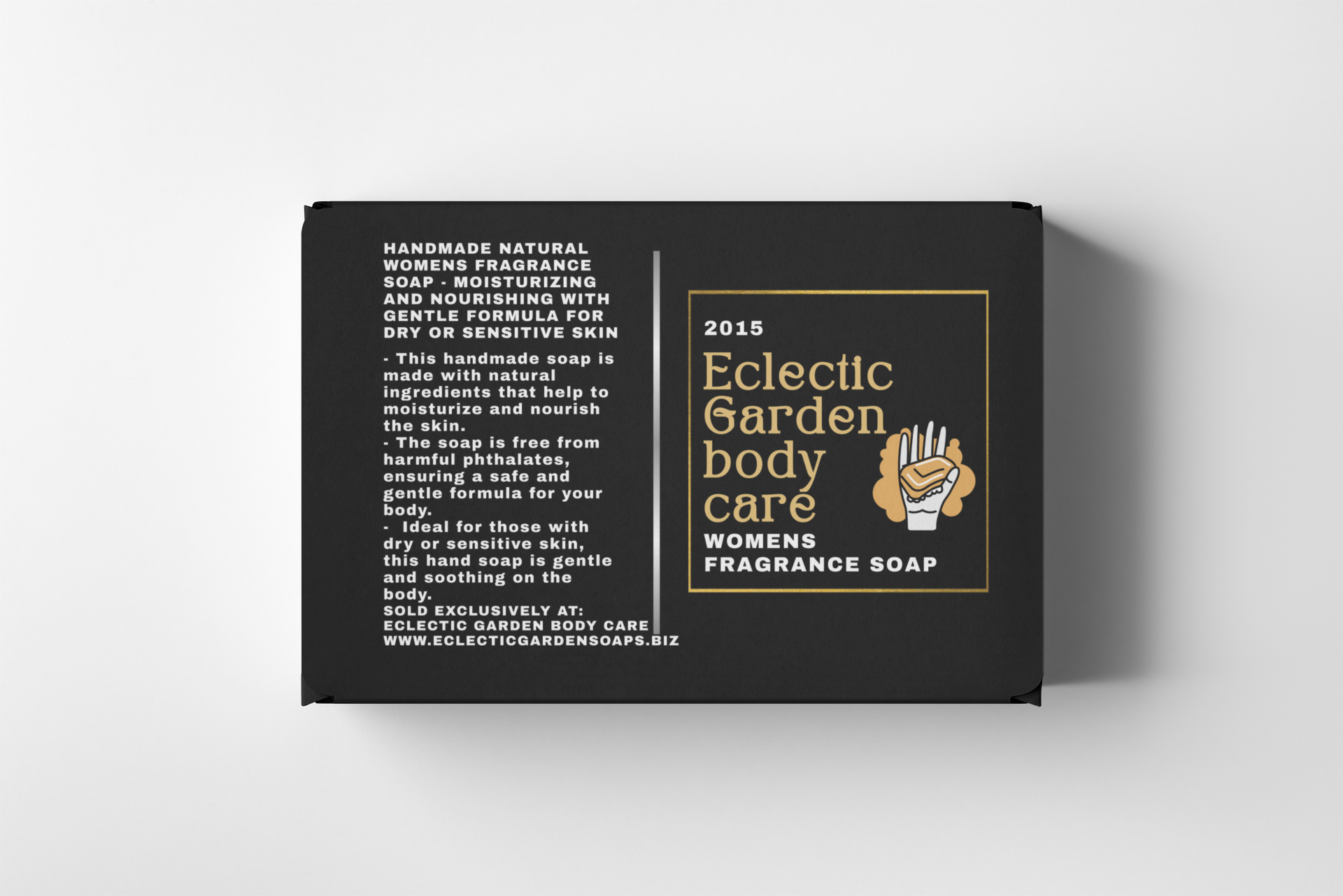 Eclectic Garden Women's Eau de Toilette Soap - Luxury Shea Butter Formula, Toxin-Free, Eco-Friendly