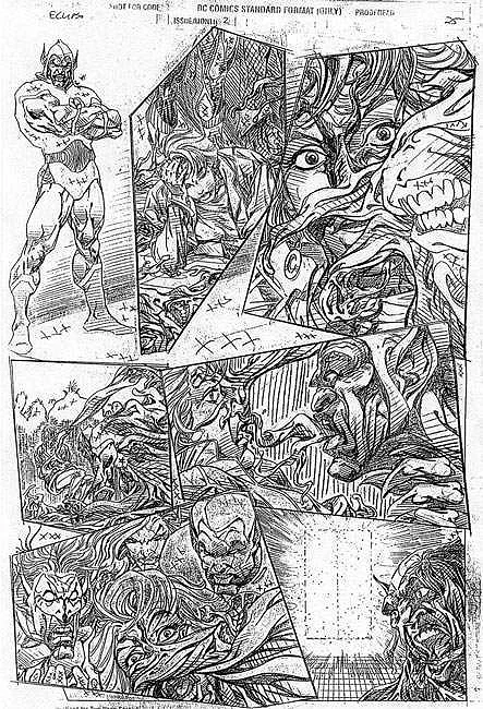  pencils courtesy of Bart Sears  ©DC Comics, Inc. 