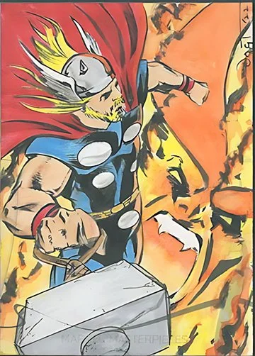 Thor (Marvel Masterpieces, Upper Deck)