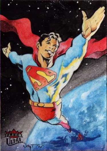 Superman (Fleer Ultra Superman, Upper Deck)