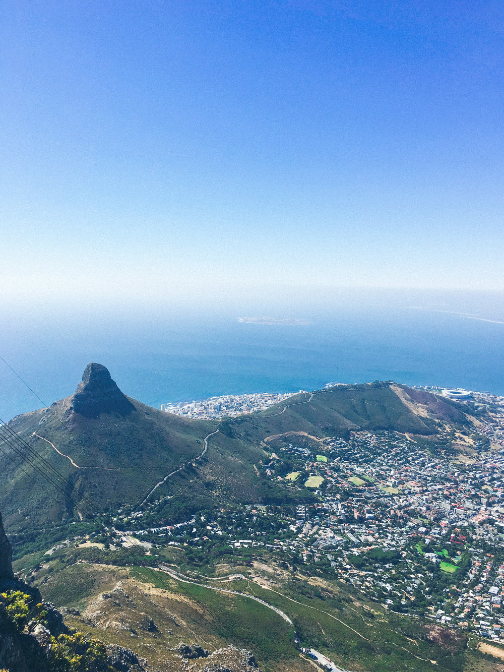 Lion's head view