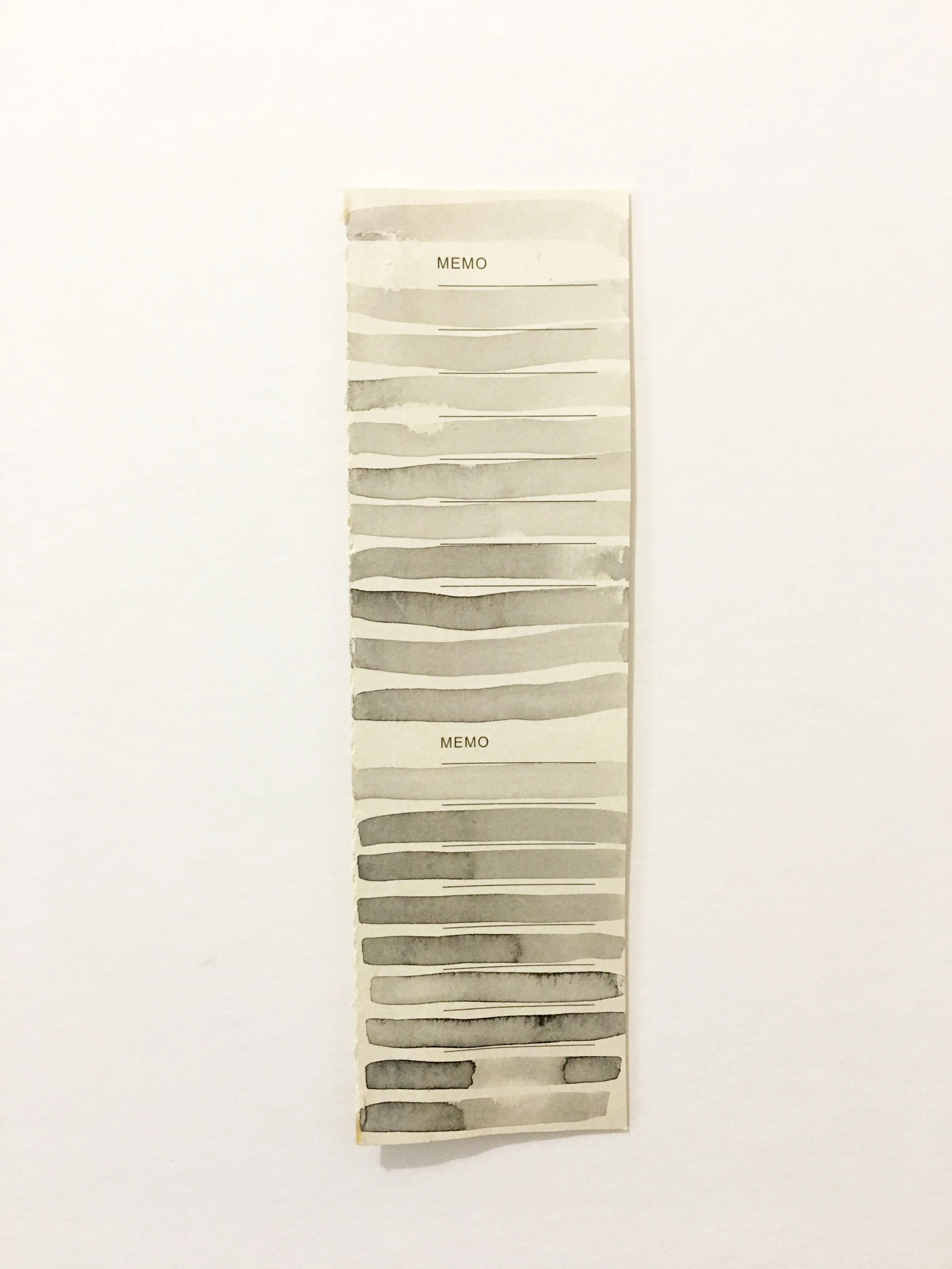 Memo Strip, 2016