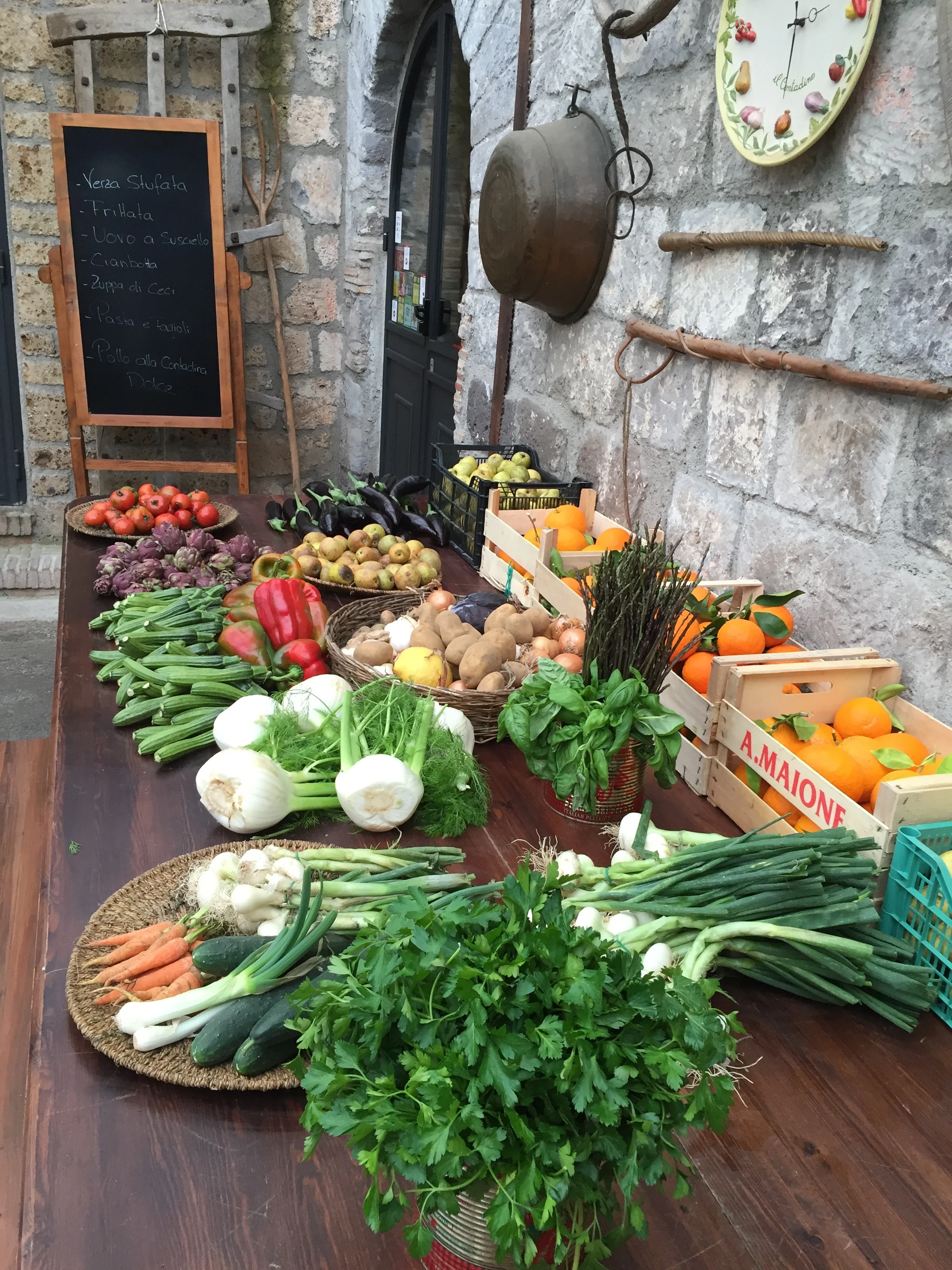 Il Contadino:  'The Farmer' in the South of Italy