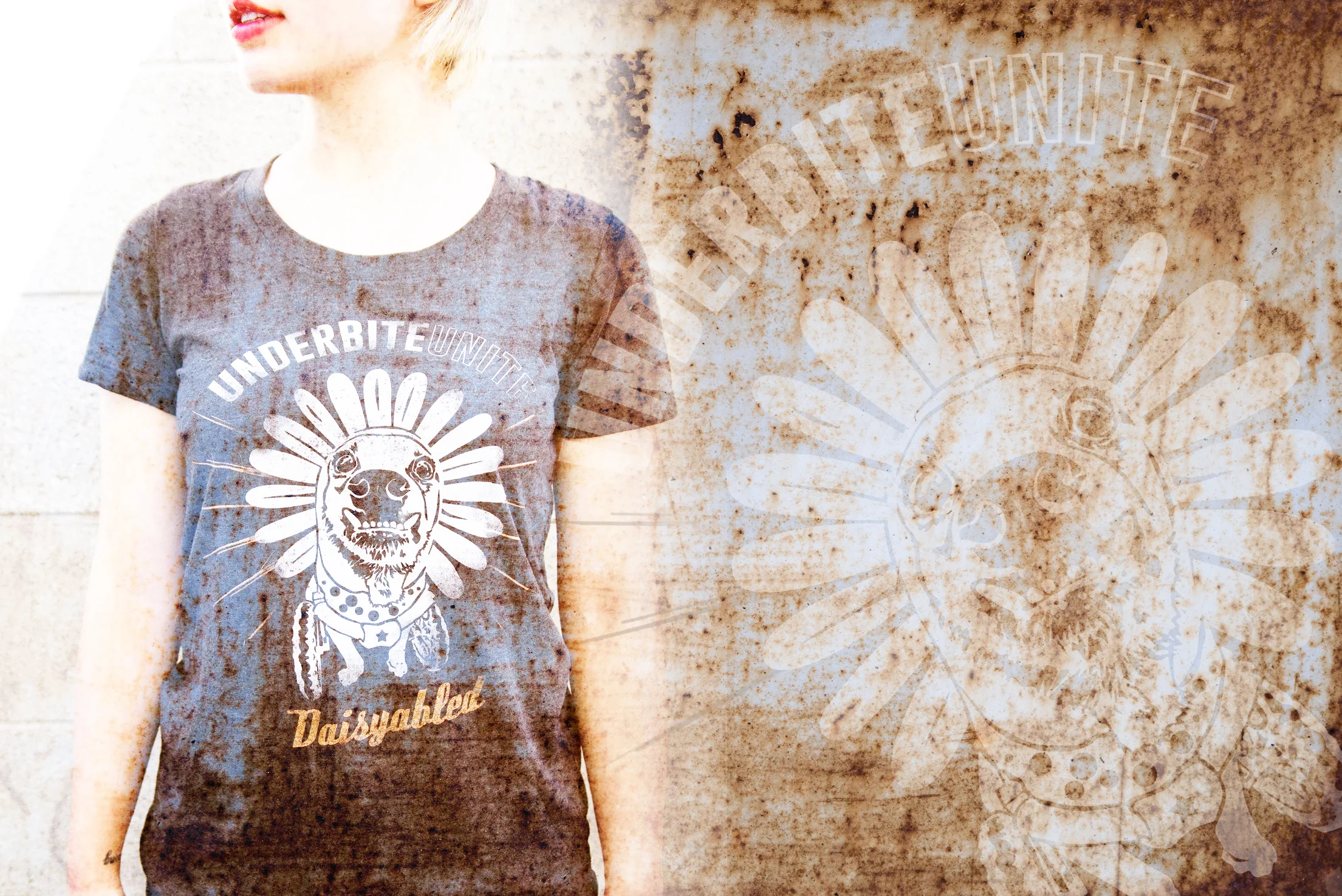 Daisy Dog __ Tee Illustration