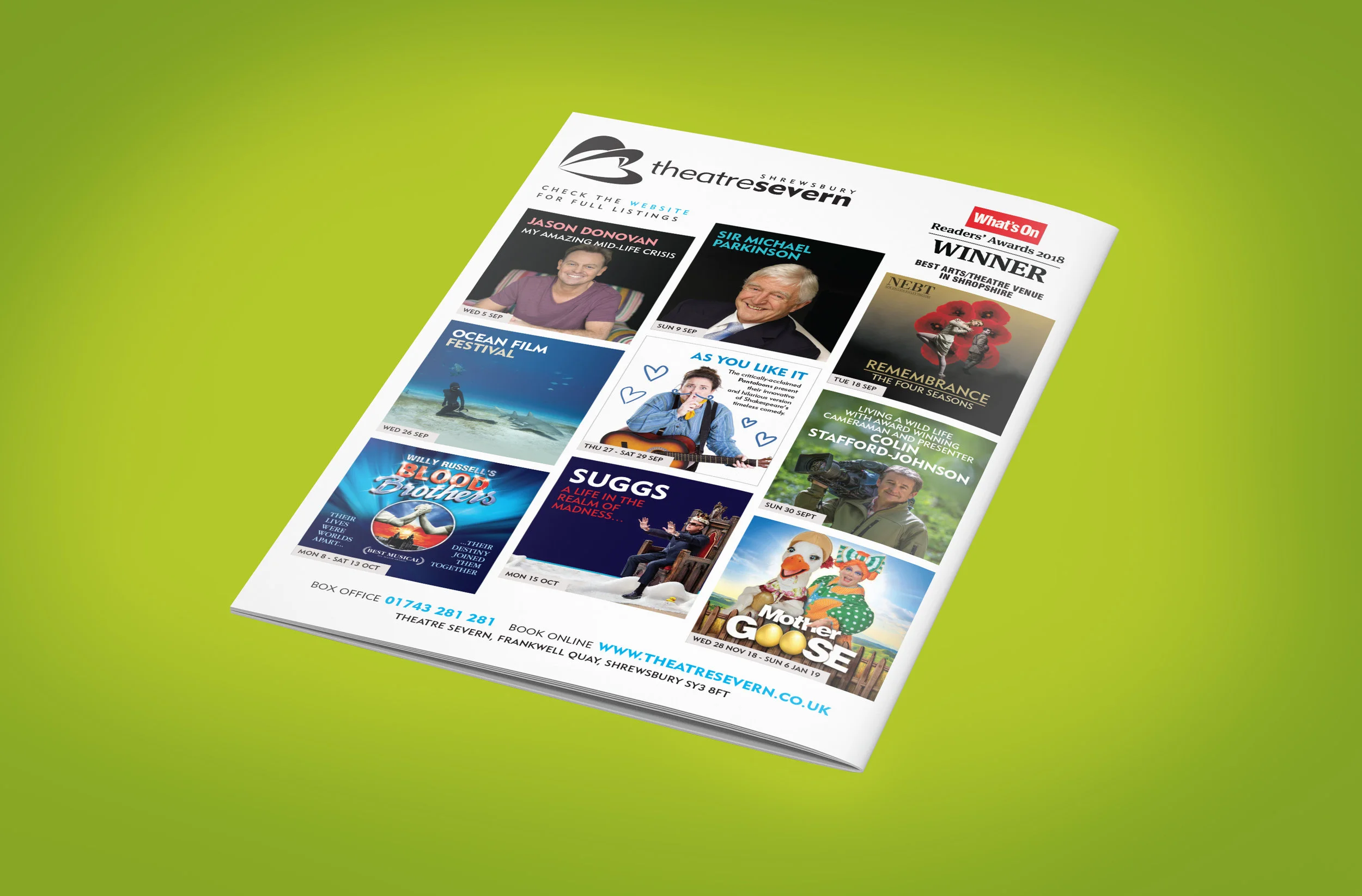 THEATRE SEVERN __ ADVERTS