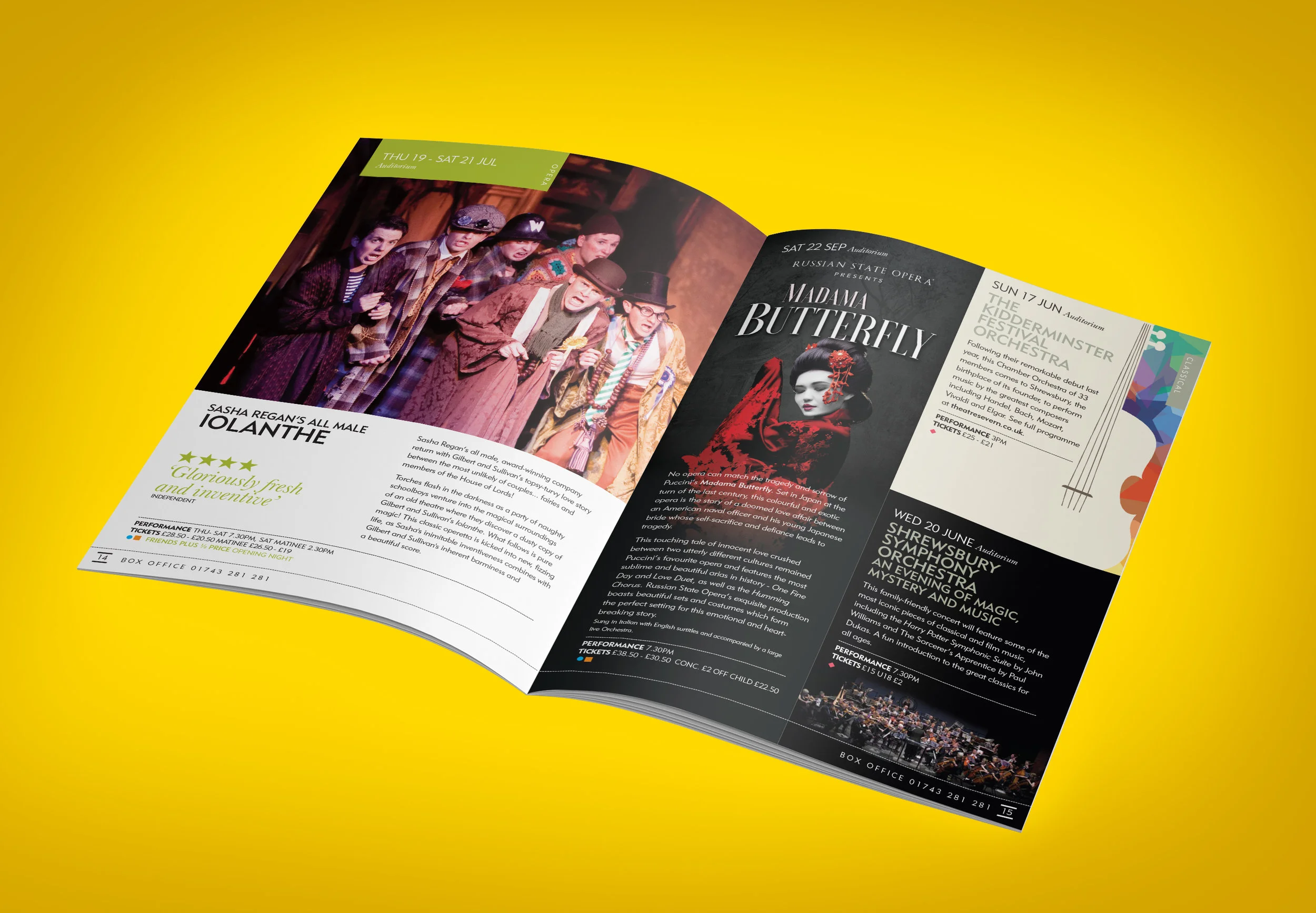 THEATRE SEVERN __ BROCHURE