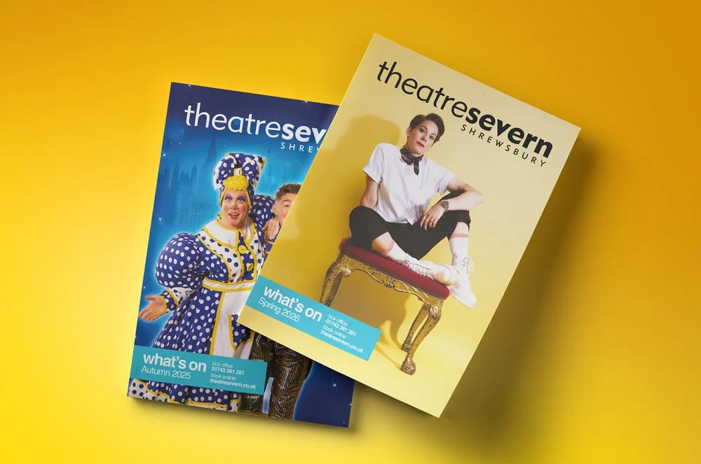 theatre severn__new season brochure design