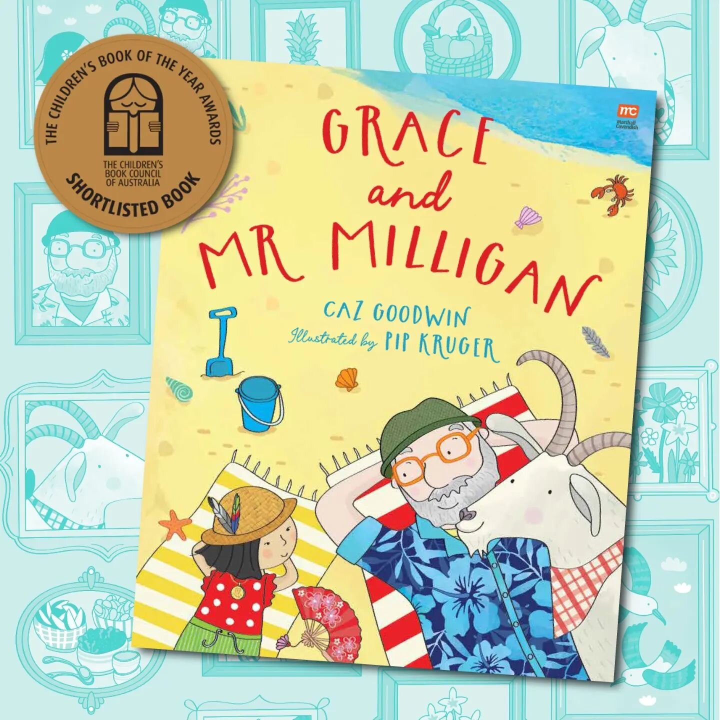 Over the moon to share that Grace &amp; Mr Milligan has been shortlisted in not 1 but 2 categories by @cbcaustralia this year! 'Book of the year: Early Childhood' AND 'Book of the year: New Illustrator'. ✨🐞🌸🌞🥂
I still remember first reading the m