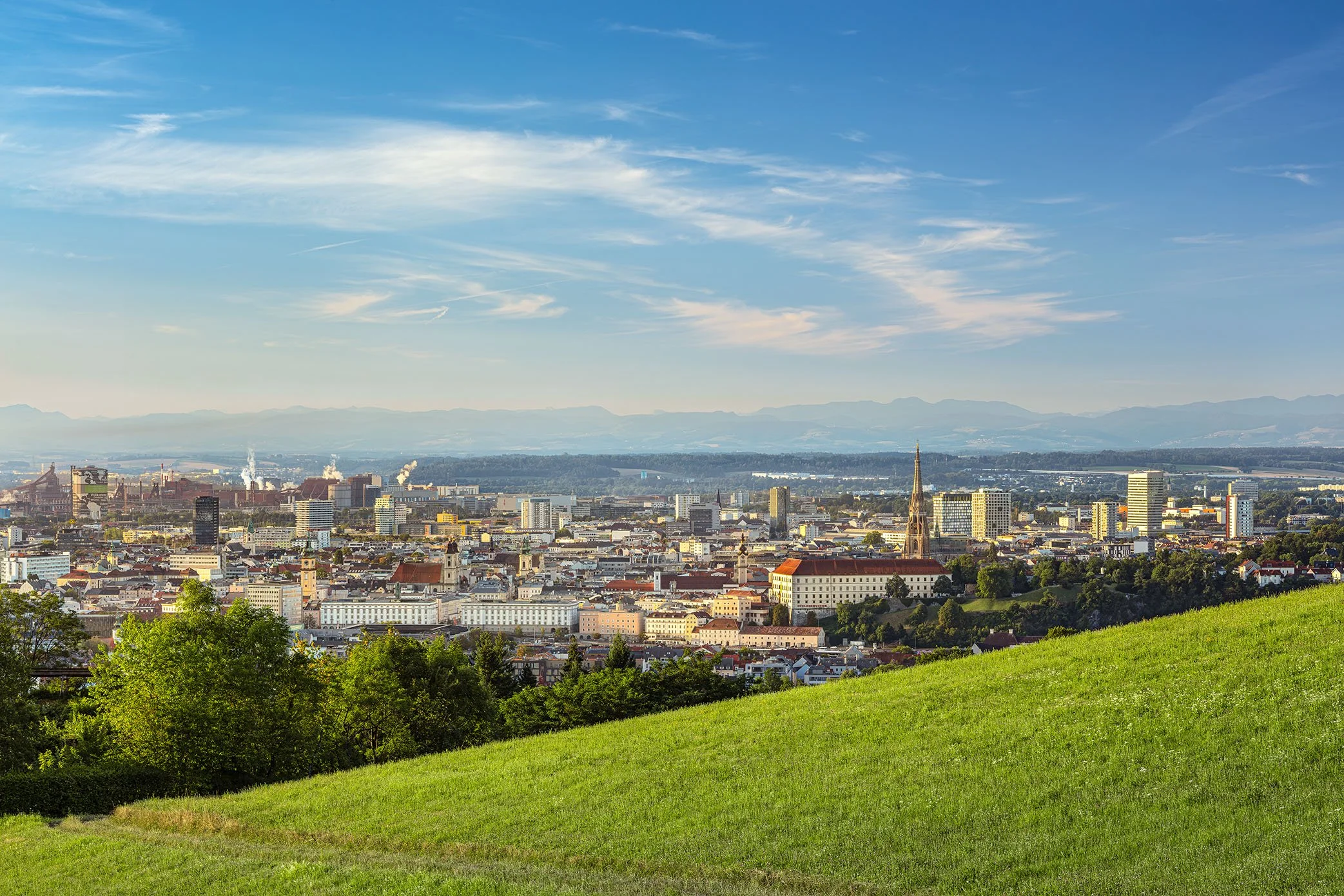BLICK VOM PÖSTLINGBERG