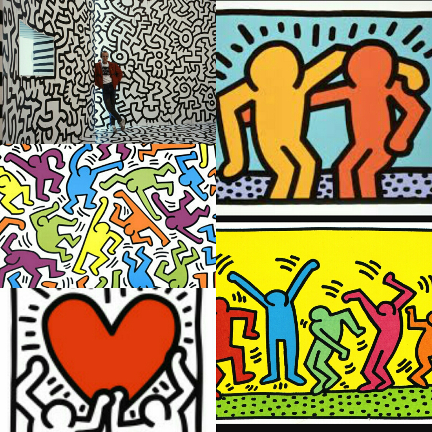 Keith Haring Art.
