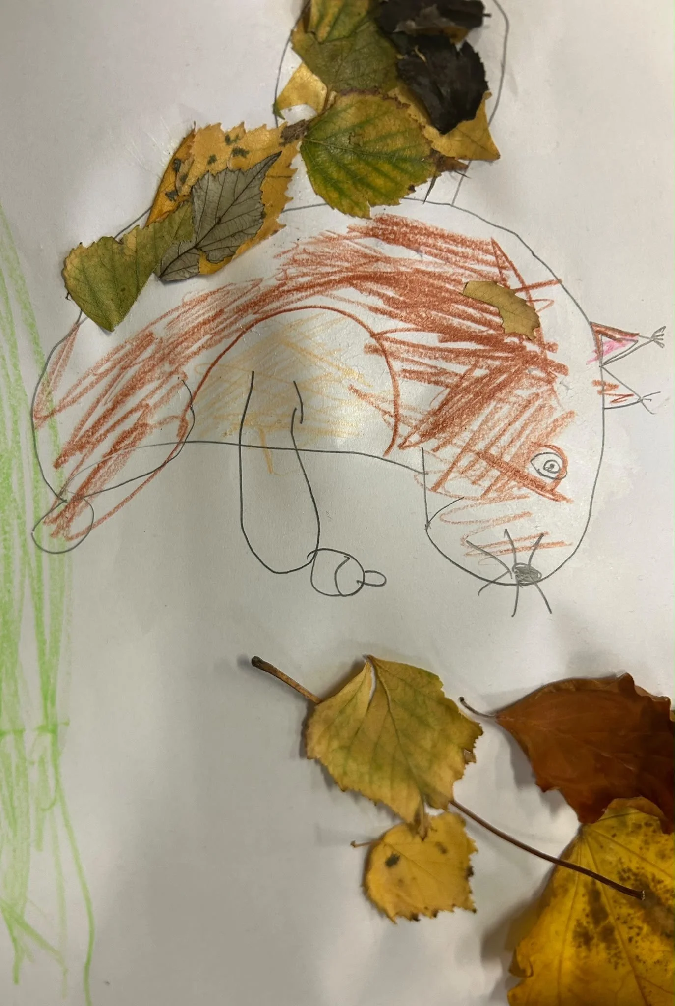 1st art from nature walk items.JPG